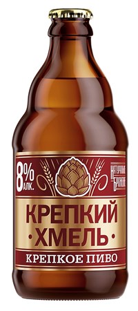 0,45l Trehsosensky Bier Bier Starker Hopfen Plato 17° alc.8% // Трехсосенский Пиво Крепкий Хмель с/б