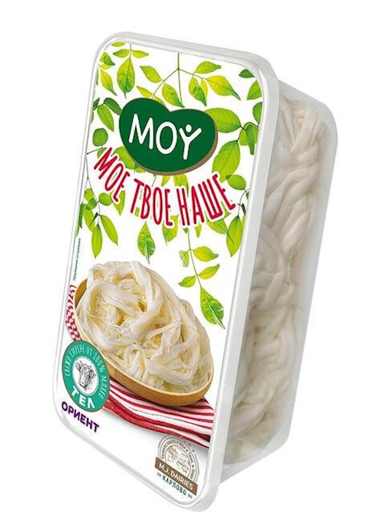 200g MOY Käsezöpfe aus Kuhmilch Tel // Сыр Фаруки копченный 