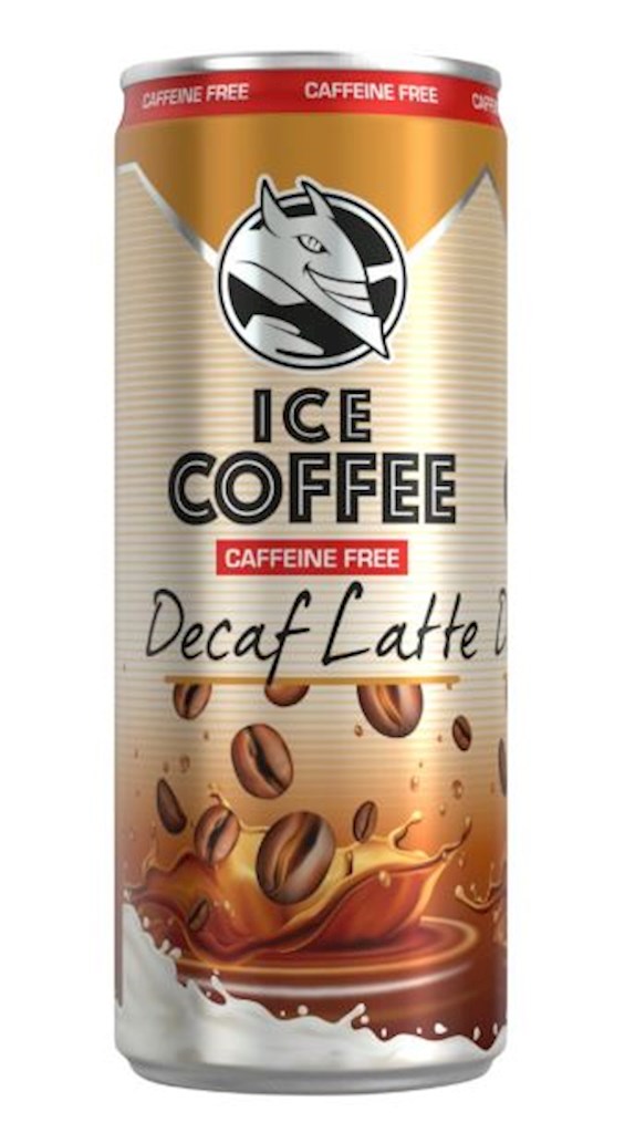 250ml Energy Kaffeegetränk Decaf Latte // HELL Энергетический напиток со вкусом кофе Латте без кофеина