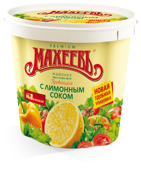 800g Maheev Mayonnaise Provencal mit Zitronensaft Mayo Provansal Eimer