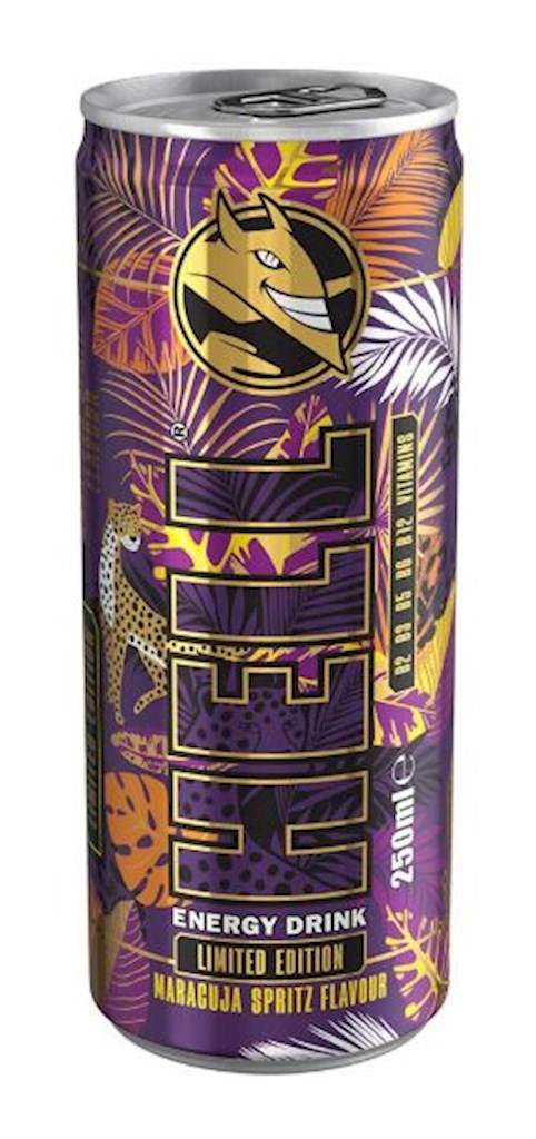 250ml Energy Drink  Maracuja Spritz  // HELL Энергетический напиток Маракуйя  250ml Energy Drink  Maracuja Spritz  // HELL Энергетический напиток Маракуйя