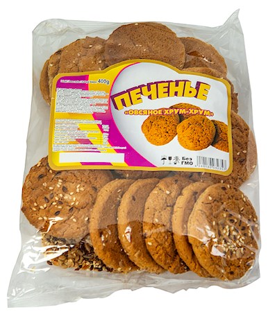 500g Haferkekse Hrum-Hrum // Печенье овсяное Хрум-Хрум