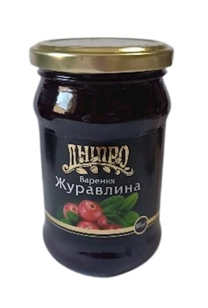 395g Dnipro Moosbeermarmelade // Варенье клюквенное 