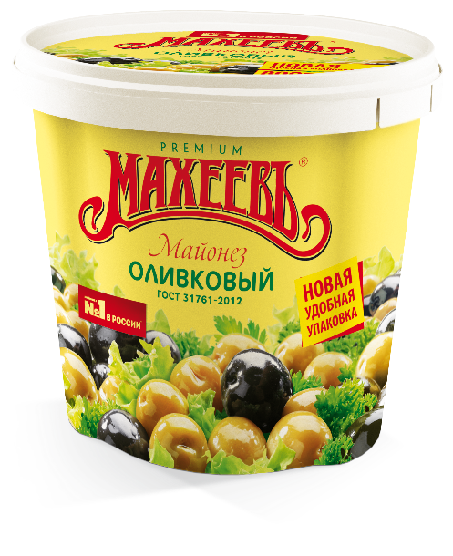 800g Maheev Mayonnaise mit Olivenöl Mayo Eimer