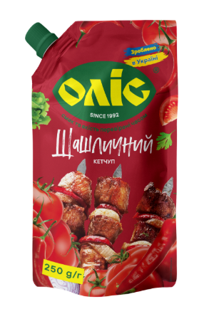 250g OLIS Ketchup „Shashlik“  // Олис Кетчуп  «Шашличный»  250g OLIS Ketchup „Shashlik“  // Олис Кетчуп  «Шашличный»