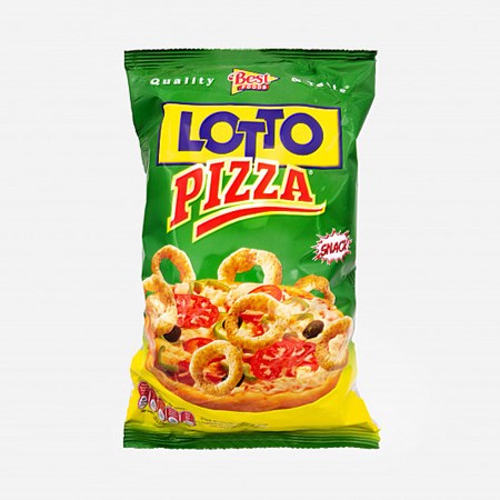 75g Lotto Maissnack mit Pizzageschmack Кукурузный Снэк cо вкусом пиццы