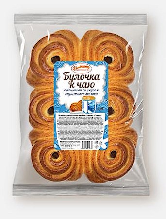 250g Nizegorodskiy Teebrötchen mit Kondensmilch -18°C // Нижегородский Хлеб, Булочка к Чаю со сгущеннйм молоком