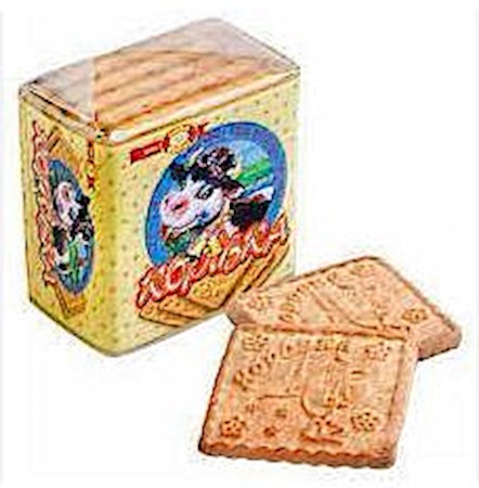 55g BS 33 Korovi Zuckerkekse mit Milchgeschmack // Печенье со вкусом топленого молока 55g BS 33 Korovi Zuckerkekse mit Milchgeschmack // Печенье со вкусом топленого молока