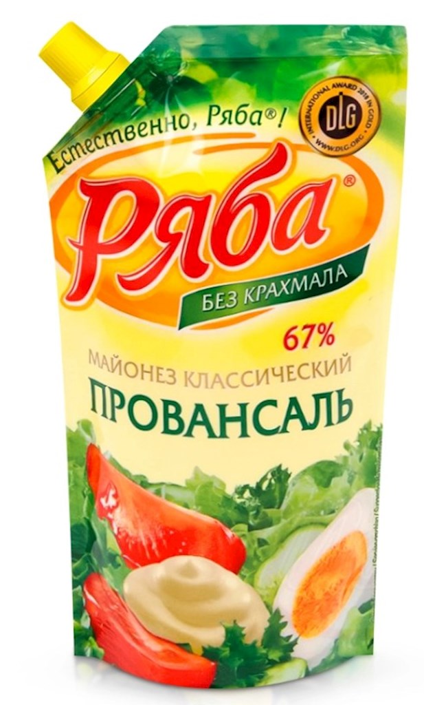 410g Rjaba Mayonnaise Provansal 67% Fett  // Майонез «Провансаль» 67% 