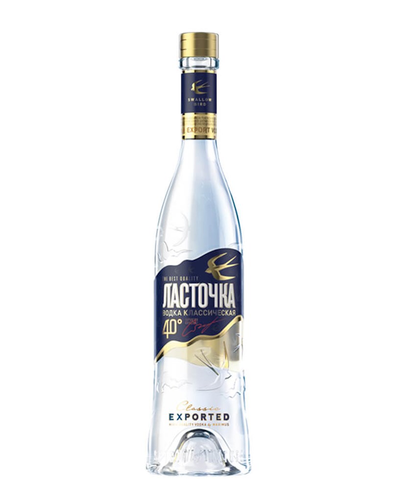 0,5L Wodka Lastochka Classic alc.40°  // Водка «Ласточка» Classic алк.40° 