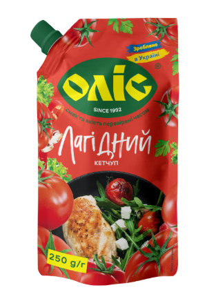 250g OLIS Ketchup “Delicate”   // Олис Кетчуп  "Нежный" 250g OLIS Ketchup “Delicate”   // Олис Кетчуп  "Нежный"