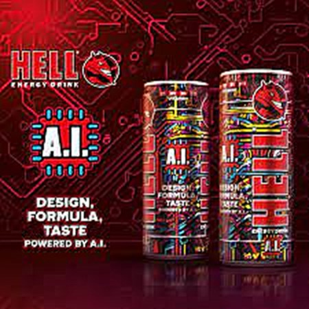 250ml Energy Drink A.I.  // HELL Энергетический напиток  A.I.