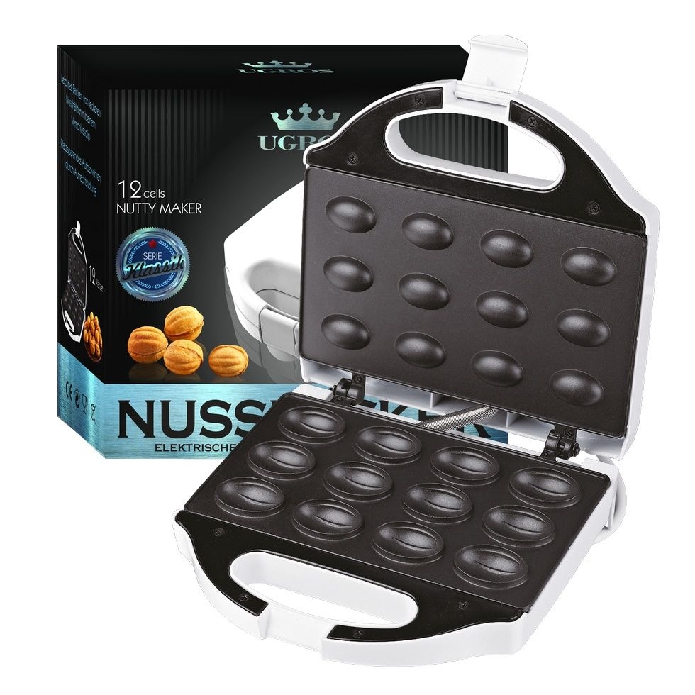 Elektrischer Nussbacker 12 Nüsse // Электроорешница на 12 штук, 750 Вт