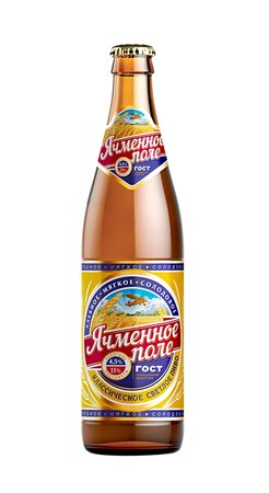 0,45l Trehsosensky Bier Gerstenfeld Plato 11°, alc4,5% // Трехсосенский Пиво Ячменное поле 