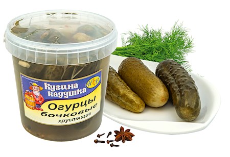 1l Kuz.Kad. Fassgurken  // Огурцы бочковые