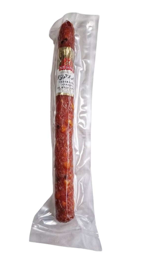 200g MYASNOV Kurchan „Dorf-Art" (BoG) // Курхан Деревенская сыровяленая колбаса из курицы