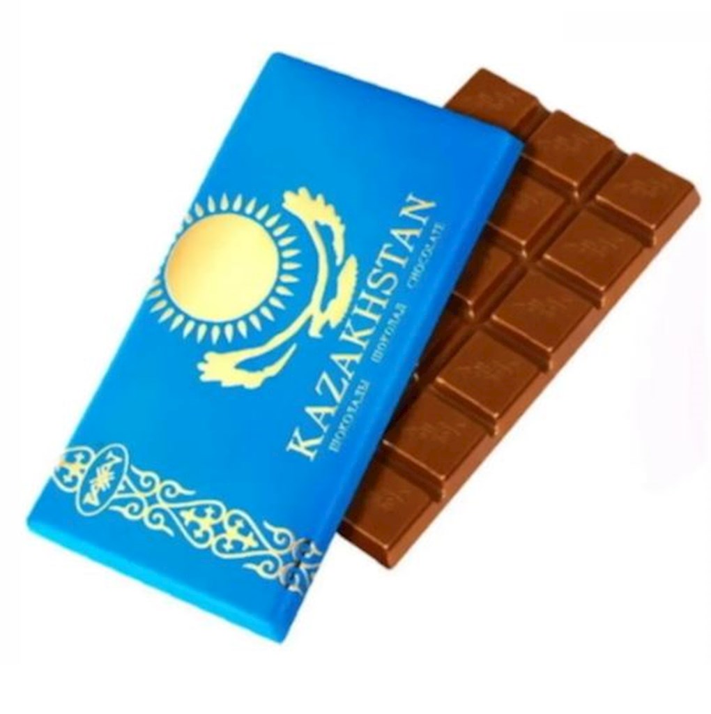 100g Raxat Zartbitterschokolade "Kazakhstan" // Темный  шоколад «Казахстан»