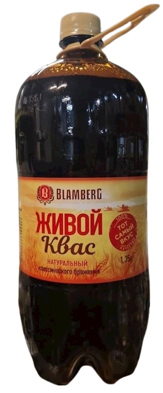 1,35l Blamberg Kwas, klassik Roggengeschmack // Квас Классический живого брожения 