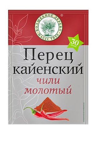 30g W.D. Cayennepfeffer (gemahlener Chili) // Перец кайенский (чили молотый)