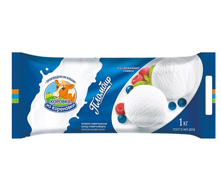1kg KiK Eis Plombir Vanilleegeschmack // КИК Мороженое Пломбир ванильный  1kg KiK Eis Plombir Vanilleegeschmack // КИК Мороженое Пломбир ванильный