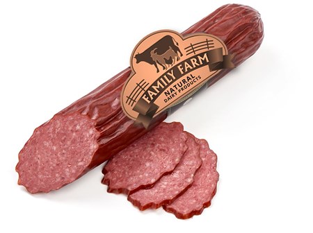 280g Family Farm Kochsalami Servelat "Lübimiy" // Сервелат Любимый