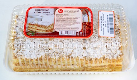 11588_08042019192624 270g Napoleon -Schnitte mit Creme // Добрынинский Наполеон с заварным кремом "Патиссьер"