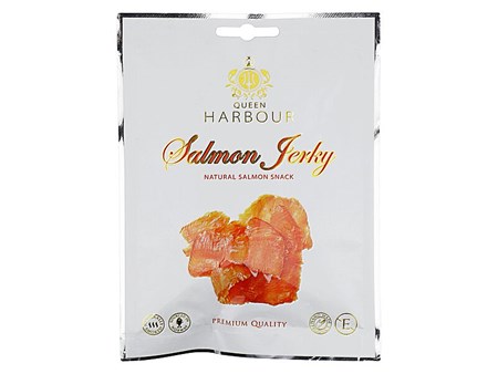 36g Jerky getrocknete Lachs Snack // Джерки ломтики вяленого лосося