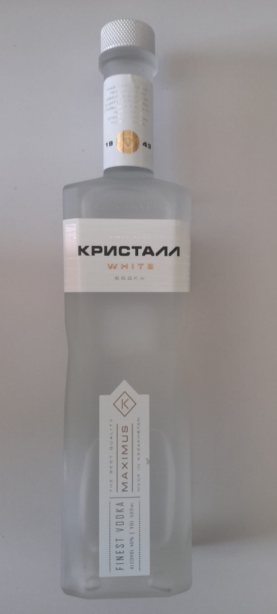 0,5L Wodka Kristall White alc.40° // Водка Kristall White 