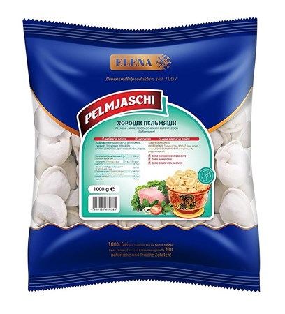 1kg Elena Pelmeni Pelmjaschi mit Putenfleisch // Пельмени Pelmjaschi из индейки
