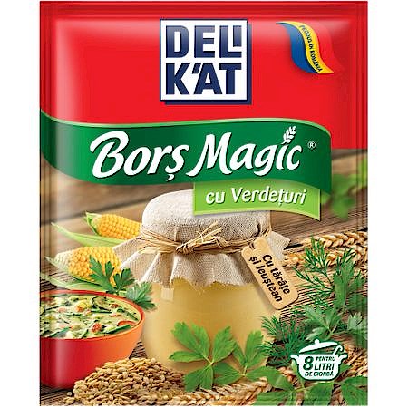 65g DELiKAT Bors Magic cu Verdeturi // Приправа Магия Борща с травами 65g DELiKAT Bors Magic cu Verdeturi // Приправа Магия Борща с травами