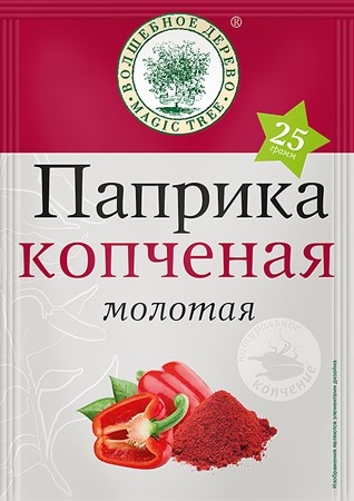 25g W.D. Paprika geräuchert, gemahlen  // Паприка копченая молотая 