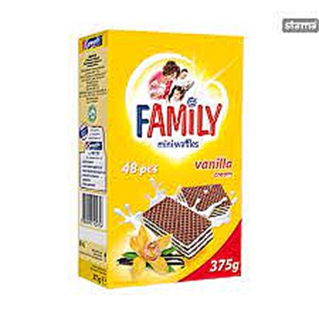375g Family Mini Waffeln Vanille // Фамили Мини Вафли Ванильные