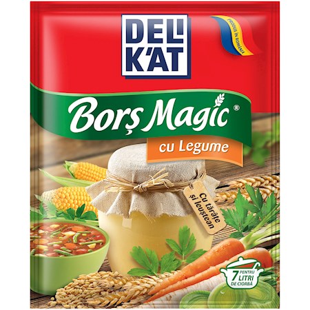130g DELiKAT Bors Magic cu Legume  // Приправа Магия Борща с овощами  130g DELiKAT Bors Magic cu Legume  // Приправа Магия Борща с овощами