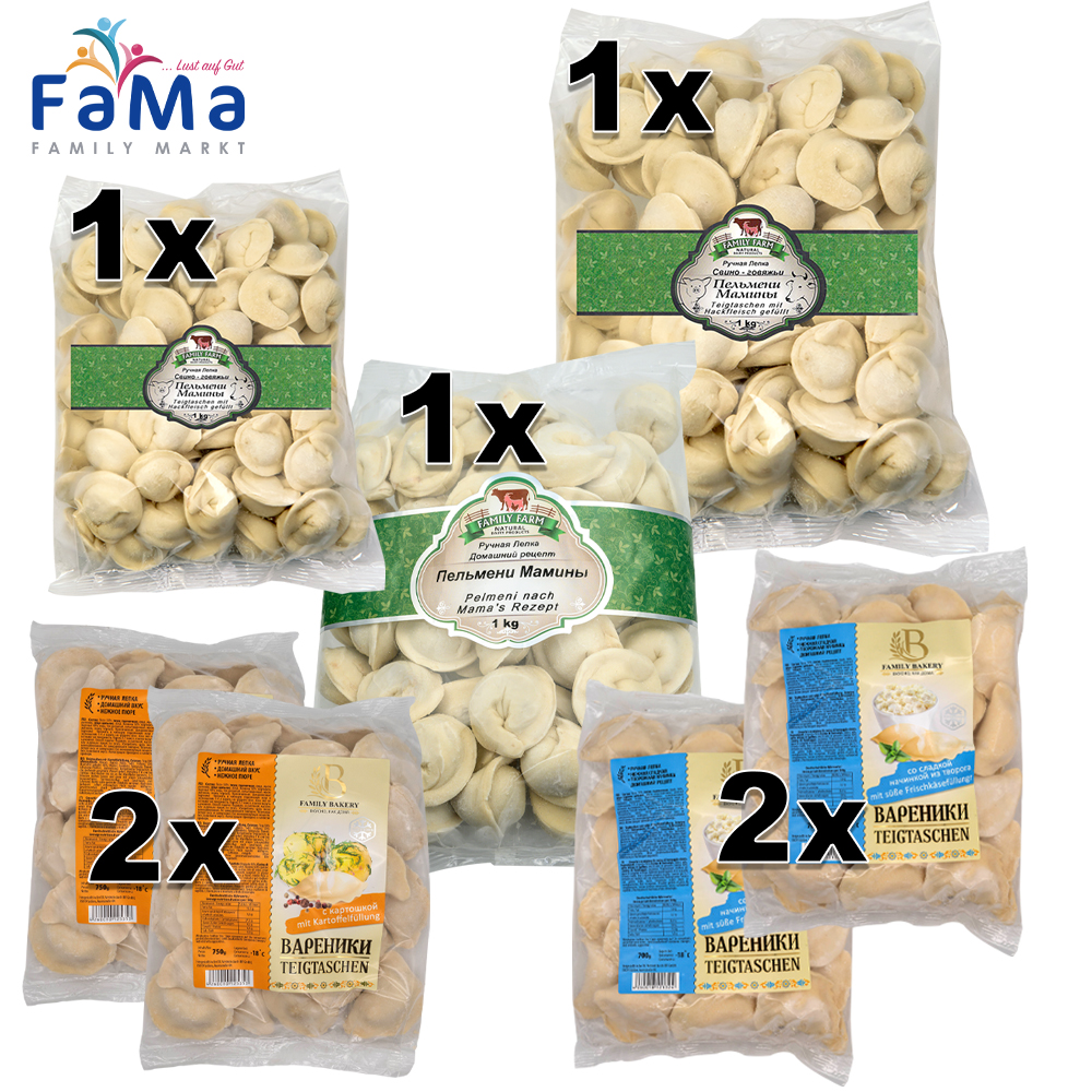 FM-set-14_1000x1000 6,25kg Pelmeni HANDGEMACHT & Wareniki Mix  Teigtaschen gefüllt