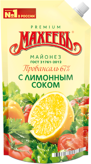 380g Maheev Mayonnaise Provencal mit Zitronensaft Mayo Provansal