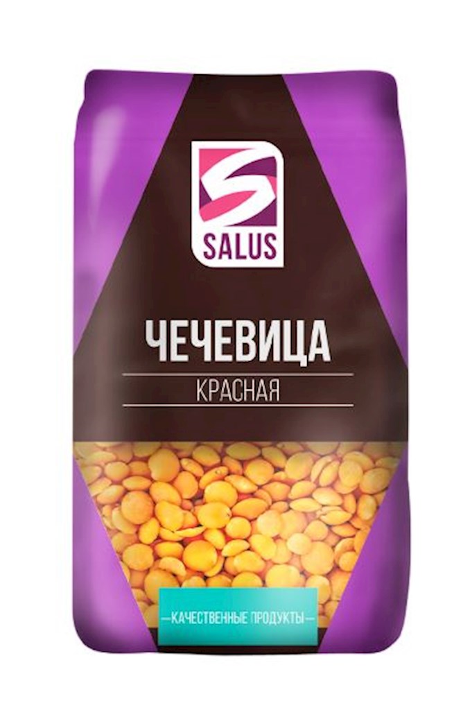 800g Salus Rote Linsen  // Чечевица красная