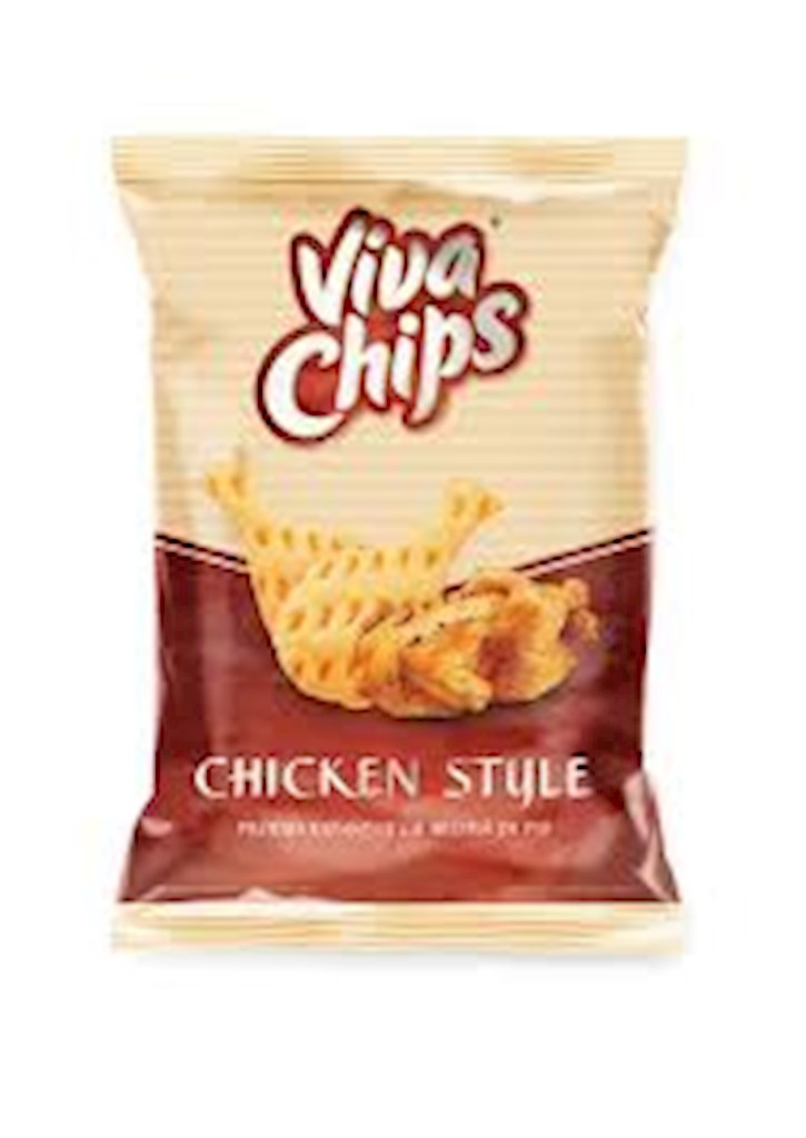 50g (RO) Viva Chips Weizen-Kartoffelchips mit Hähnchengesch.  // Пшенично-картоф. чипсы со вкусом курицы  50g (RO) Viva Chips Weizen-Kartoffelchips mit Hähnchengesch.  // Пшенично-картоф. чипсы со вкусом курицы