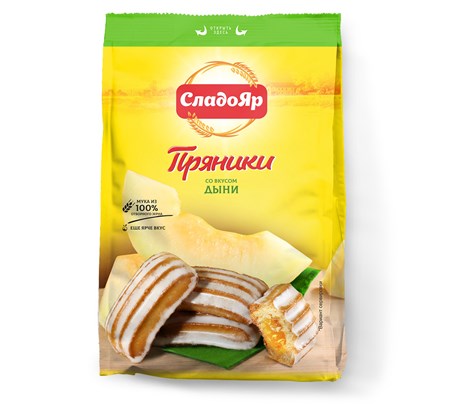 14687_16032022121512 350g Prjaniki mit Melonenfüllung // СладоЯр Пряники с начинкой со вкусом дыни
