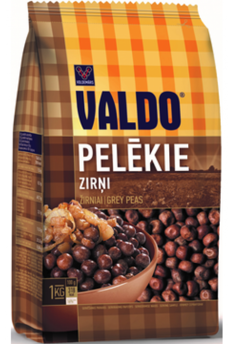 1kg Kapuzinererbsen VALDO Graue Erbsen aus Lettland Zirņi pelēkie