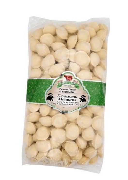 1,3 kg Family Farm Pelmeni "Stolovije" mit Hähnchenfleisch// FF Пельмени «Столовые» с курицей