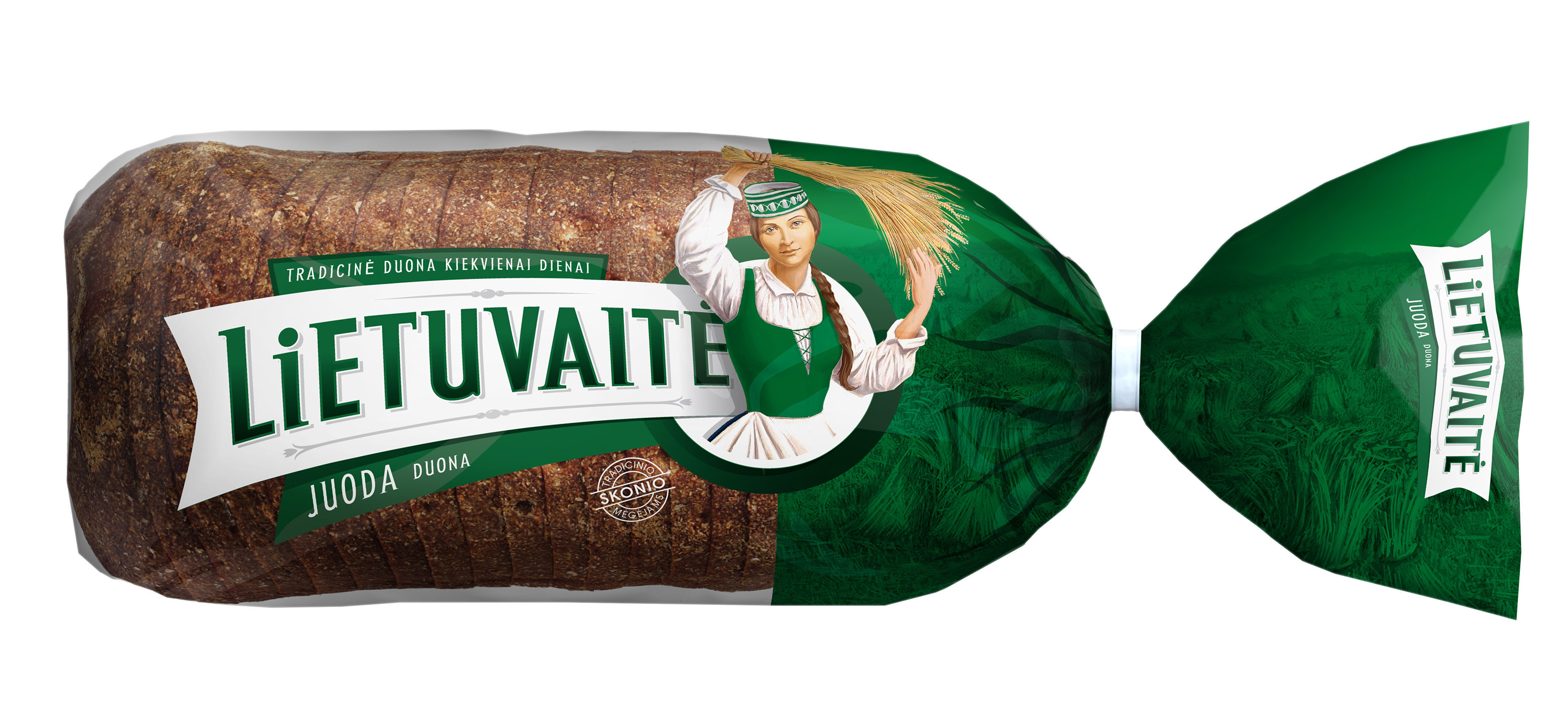 800g Lietuvaite klassisches Roggenbrot Tiefgekühlt -18°C