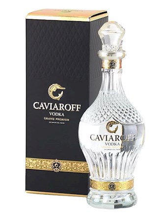 0,75L Wodka Caviaroff Grand Premium  alc. 40° // Водка Caviaroff Град Премиум алк. 40°