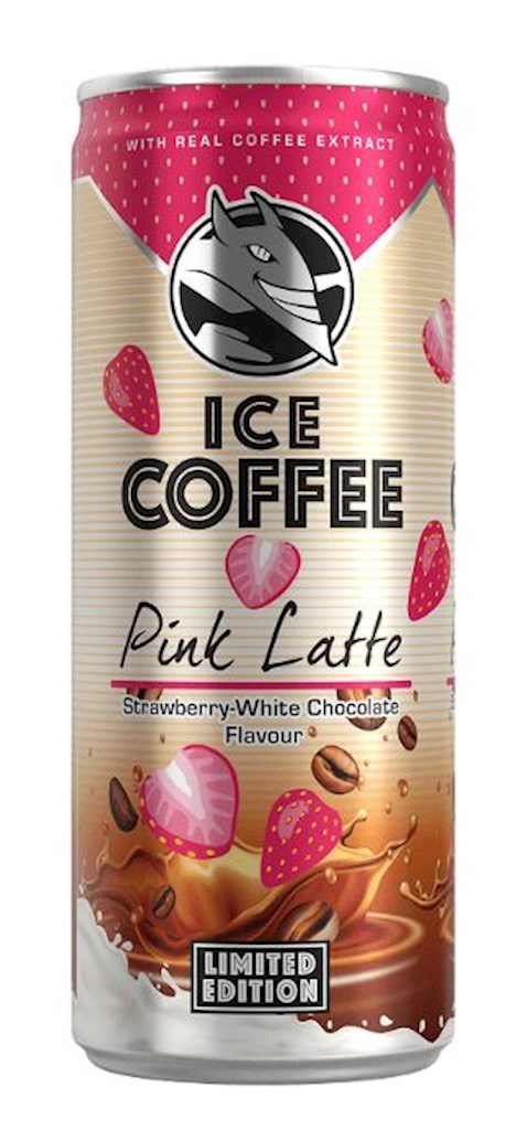 250ml Energy Kaffeegetränk Pink Latte // HELL Кофейный напиток Розовый Латте