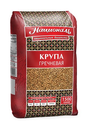 1,5kg VORRATSPACK Buchweizen Premium geröstet NATIONAL Крупа гречневая ядрица
