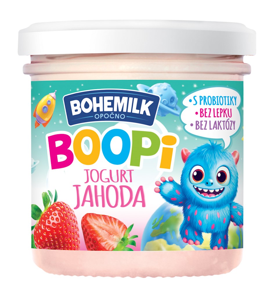 150g Bohemilk Erdbeerjoghurt Laktosefreier // Йогурт Клубничный  Безлактозный 