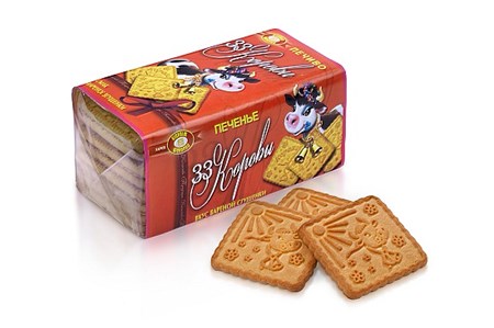 180g BS 33 Korovi Zuckerkekse mit Karamellgeschmack // Печенье со вкусом варёной сгущёнки 180g BS 33 Korovi Zuckerkekse mit Karamellgeschmack // Печенье со вкусом варёной сгущёнки