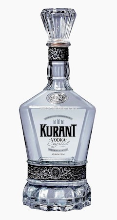 0,7L Wodka Kurant Grafin Crystal Export alc. 40° // Водка Курант Графин Кристалл Экспорт алк. 40°