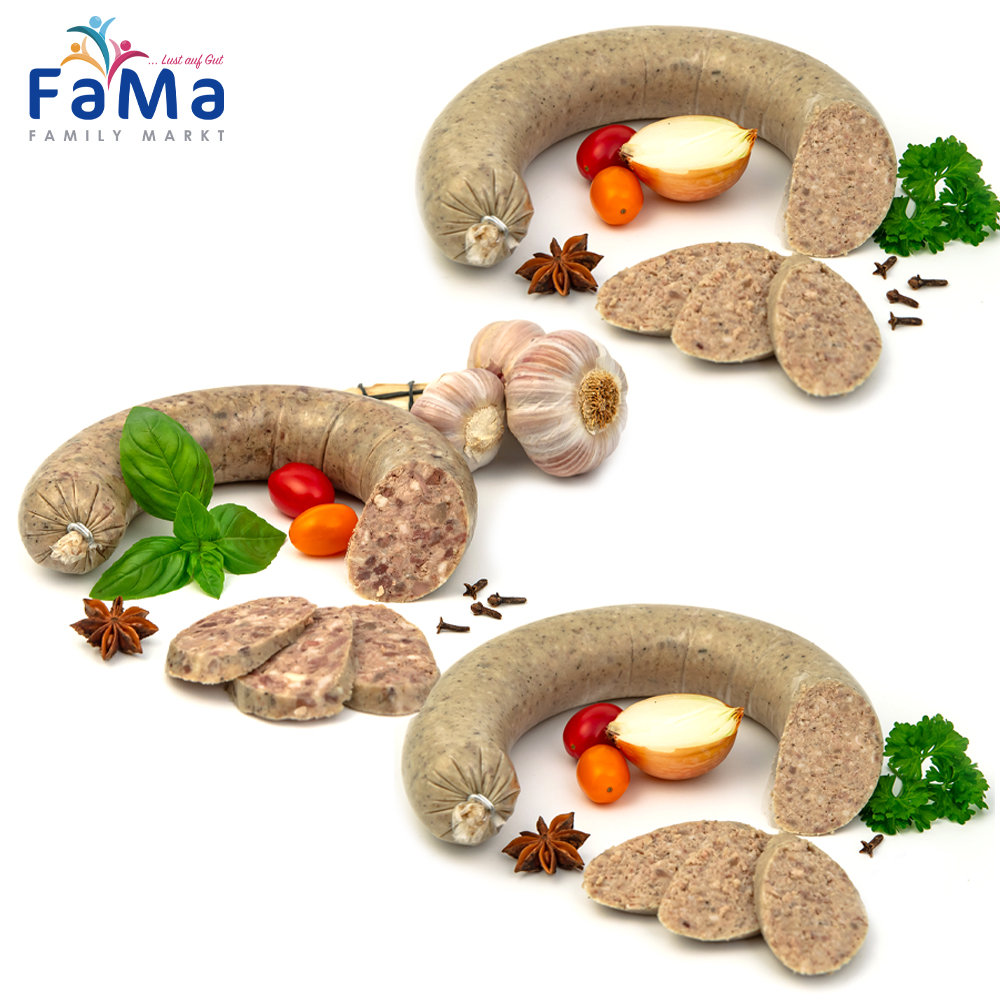 FM-set-35_1000x1000 3 Stück Leberwurst Variation Kennenlernset mit und ohne Knoblauch ot Dedja Jaschi