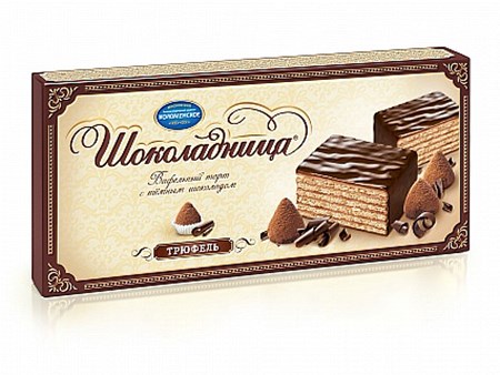 16665_30032023170000 250g Waffeltorte in Schokoglasur Trüffel // Торт вафельный «Шоколадница Трюфель»