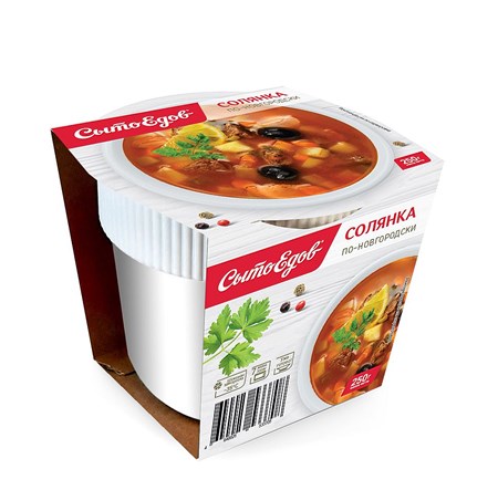 250g Novgorod Soljanka, Becher // Солянка по-Новгородски